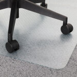 Vivol - tapis protection pvc pour moquette - 90 x 120cm