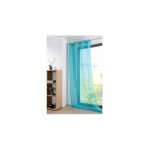 Homemaison - voilage couleur celadon 135x260cm - stof