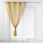 Voilage double au style coloré jaune 140x240 cm Voilage double au style coloré jaune 140x240 cm