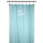 Lovely casa - voilage esprit marin motifs poissons turquoise 140x260 cm