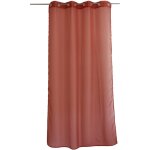 Decostars - voilage � ?illets uni terracotta 140x240 cm