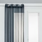 Atmosphera - voilage moly 135x240cm bleu créateur d'intérieur Atmosphera - voilage moly 135x240cm bleu créateur d'intérieur