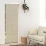 Soleil d ocre - voilage lin pour porte fen�tre 70x200 cm linen naturel, par soleil d'ocre