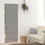 Voilage lin pour porte fentre 70x200 cm linen gris, par soleil d'ocre