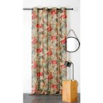 Voilage ski 'lodge' - 150x240cm - rouge