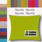 Sunxury - voile d'ombrage 3x3m impermable en 185g / ? polyester anti 95% uv voile d'ombrage potager ...