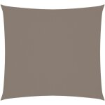 Bonnevie - voile d'ombrage voile de parasol - toile d'ombrage tissu oxford carr 3x3 m taupe bv948357 ...