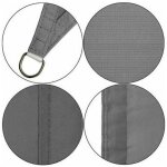 Voile d'ombrage rectangulaire 2x5m toile d ombrage voile de soleil imperméable respirant protection des ... Voile d'ombrage rectangulaire 2x5m toile d ombrage voile de soleil imperméable respirant protection des ...