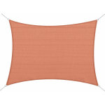 Homcom - voile d'ombrage rectangulaire 4 x 6 m toile solaire taud de soleil brique terracotta Homcom - voile d'ombrage rectangulaire 4 x 6 m toile solaire taud de soleil brique terracotta