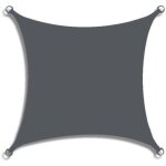 Voile d'ombrage rectangulaire imperm�able, polyester oxford protection uv 95 %, ind�chirable, protection ...