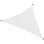 Sol royal - voile d'ombrage solvision poly�thyl�ne (pehd) avec stabilisant anti - uv blanc, 700x500x500 ...