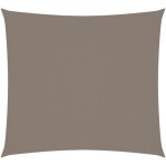 Helloshop26 - voile toile d'ombrage parasol tissu oxford rectangulaire 2 x 2, 5 m taupe Helloshop26 - voile toile d'ombrage parasol tissu oxford rectangulaire 2 x 2, 5 m taupe