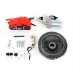 Volant d'inertie kit de d�marrage �lectrique pour honda gx390 13 cv moteurs et g�n�rateurs avec d�marreur ...