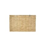 Biacchi - volet roulant en bambou avec poulie 150x300 cm noue'e en nylon occultant
