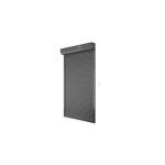 Volet roulant solaire alu gris h 220 cm x l 240 cm