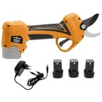 Volpi pv360 sécateur professionnel avec 3 batteries de coupe 32mm Volpi pv360 sécateur professionnel avec 3 batteries de coupe 32mm