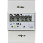 Voltcraft - compteur d'nergie triphas dpm - 314d numrique 100 a conformit mid: non 1 pc(s)