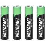 Voltcraft - hr03 pile rechargeable lr3 (aaa) nizn 900 mwh / 550 mah 1. 6 v 4 pc(s)
