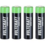 Voltcraft - hr6 pile rechargeable lr6 (aa) nizn 1500 mah 1. 6 v 4 pc(s)