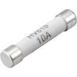 Voltcraft - vc 100er fuse fusible de multimtre ( x l) 6. 35 mm x 31. 8 mm 10 a 600 v / ac, 600 v / ...