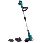 D�broussailleuse sans fil 20v ? doubles roues lat�rales, poign�e, t�te de fil 8m - 2 batteries 2. 0ah ...