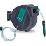 Vonroc - dévidoir automatique avec support mural - tuyau de 25m, buse d'arrosage et raccords inclus Vonroc - dévidoir automatique avec support mural - tuyau de 25m, buse d'arrosage et raccords inclus