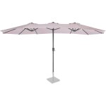 Vonroc - parasol iseo 460x270cm - parasol premium beige Vonroc - parasol iseo 460x270cm - parasol premium beige