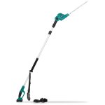 Vonroc - taille - haie tlescopique 20v - lame inclinable - perche extensible (200 - 260 cm) ? 2 batteries ...