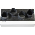 Vortice - neti - vmc double flux mural haut rendement - 300m / h