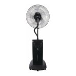 Vortice - ventilateur brumisateur aqua breeze 90w 3 vitesses h136cm d45cm noir