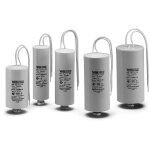 Condensateur - 12 micro farad - 250v - avec fils de 250 mm vossloh 526172
