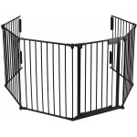 Barriere de securite grande version 3. 6m 6 panneaux noire