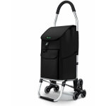 Vounot� chariot de courses 2 en 1 pliable aluminium - caddie et diable - sac imperm�able - 6 roues monte ...