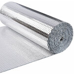 Vounot® isolant thermique à bulles double face en film aluminisé - 0, 6x10m - réflecteur radiateur - ... Vounot® isolant thermique à bulles double face en film aluminisé - 0, 6x10m - réflecteur radiateur - ...