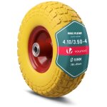 Vounot� roue increvable 3. 5 - 4 (260x85mm) en pu - al�sage 16mm - roulements � billes - moyeu m�tal ...