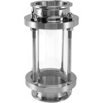 Voyant en ligne avec embout de serrage, �coulement sanitaire droit sus316 2 pouces type tri (diam�tre ...