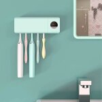 Vurahome - brosse nettoyante uv pour brosse � dents de bain, porte brosse � dents salle de bains, montage ...