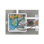 Wago - adaptateur de fixation pour connecteurs de 2 a 5 poles. orange - 1 pice ri1626