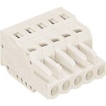 Wago - botier femelle pour cble srie 721 721 - 105 / 026 - 000 nbr total de ples 5 pas: 5 mm 1 pc(s) ...