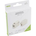 Wago - borne pour luminaires 224 - 112 flexible: 0. 5 - 2. 5 mm rigide: 1 - 2. 5 mm nombre de ples: ...