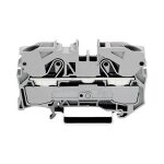 Wago - borne de passage 2010 - 1201 10 mm ressort de traction affectation: l gris 1 pc(s) d27474