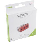 Wago - borne de raccordement 773 - 173 flexible: - rigide: 2. 5 - 6 mm² nombre de pôles: 3 transparent, ... Wago - borne de raccordement 773 - 173 flexible: - rigide: 2. 5 - 6 mm² nombre de pôles: 3 transparent, ...