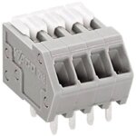 Wago - bornier � ressort 218 - 505 0. 50 mm� nombre de p�les 5 gris 1 pc(s) d57953