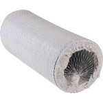 Wallair - n52870 boyau flexible spiral� plastique (� x l) 15. 2 cm x 3 m blanc