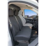 Walser - housse de si�ge transporter en tissu pour mercedes vito 447, double banquette avant