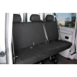 Walser - housse de si�ge transporter en tissu pour vw t5, banquette 3 places