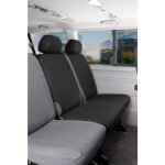 Walser - housse de si�ge transporter en tissu pour vw t5, double banquette arri�re