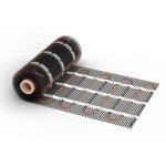Chauffage au sol �lectrique pour carrelage warmon classic 150 w / m�, adh�sif - 8 m�