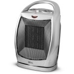 Warm tech - radiateur cramique oscillant 1500w avec thermostat