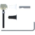 Wb9 b tu fixation invisible pour sanitaires suspendus avec acce's par le bas charge jusqu'a' 400 kg pour ...